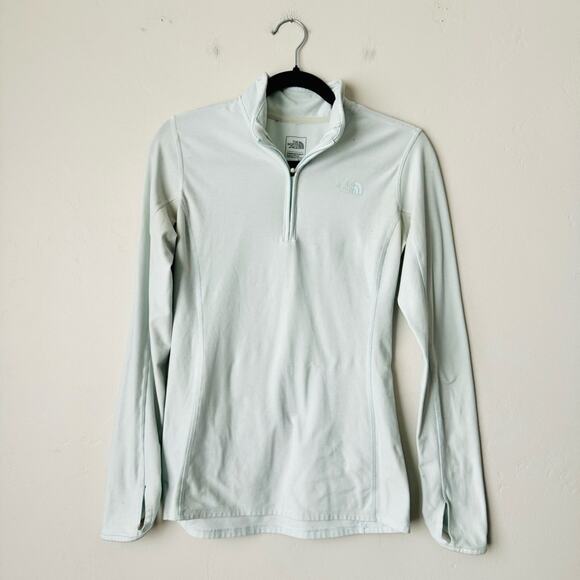 The North Face 1/4 zip lightweight top sweater womans small - Picture 1 of 9